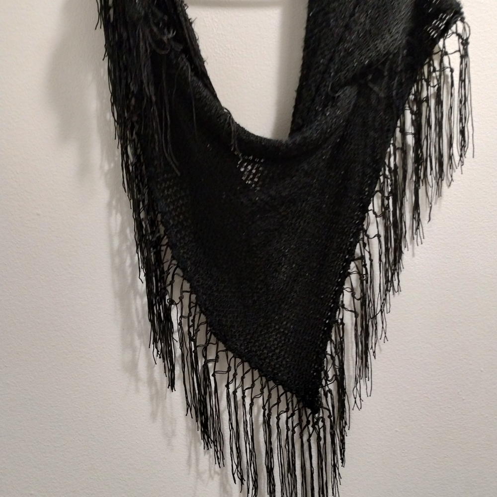 Elegant Black Bikini Coverup